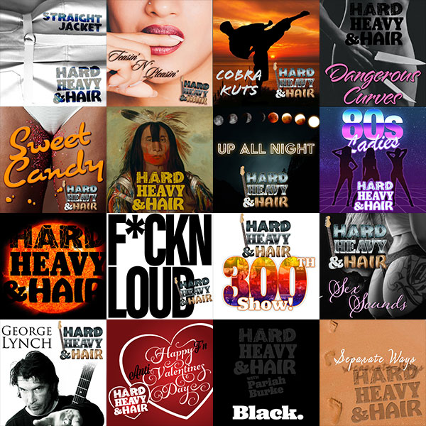 Grid of 16 Show cover images