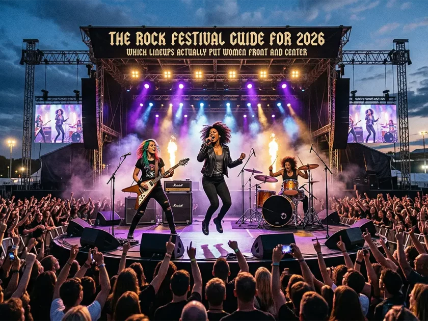 The Rock Festival Guide for 2026: Which Lineups Actually Put Women Front and Center