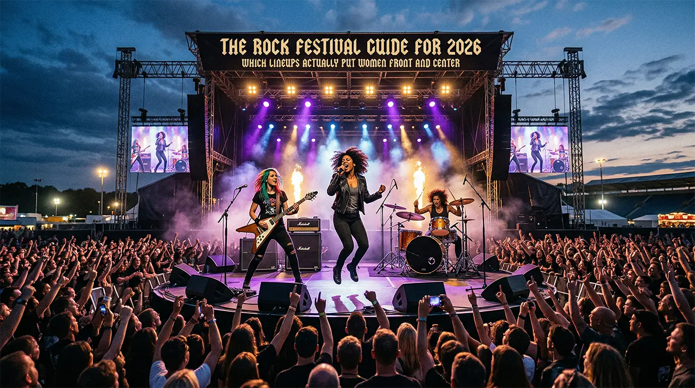 The Rock Festival Guide for 2026: Which Lineups Actually Put Women Front and Center