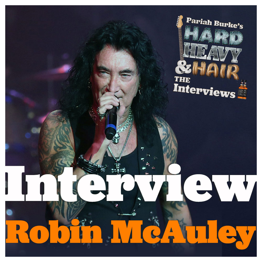 Robin McAuley (McAuley Schenker Group, Black Swan, Raiding the Rock Vault) Interview